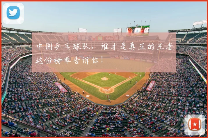 中国乒乓球队,谁才是真正的王者这份榜单告诉你!